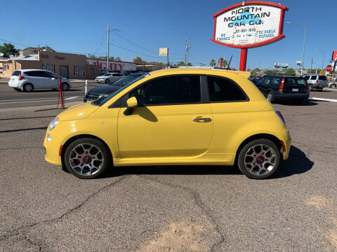 2012 FIAT 500 for sale at North Mountain Car Co in Phoenix AZ