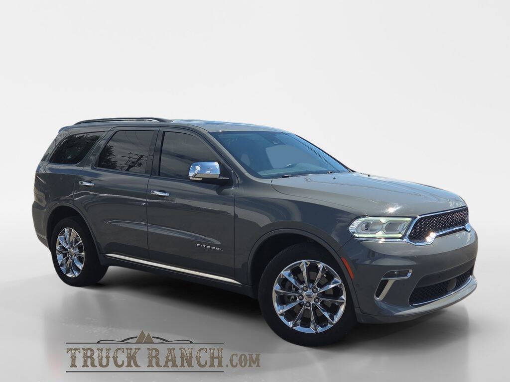 Gray 2021 Dodge Durango Citadel AWD Citadel 4dr SUV 1