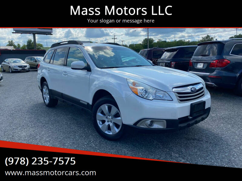 2011 Subaru Outback for sale at Mass Motors LLC in Worcester MA