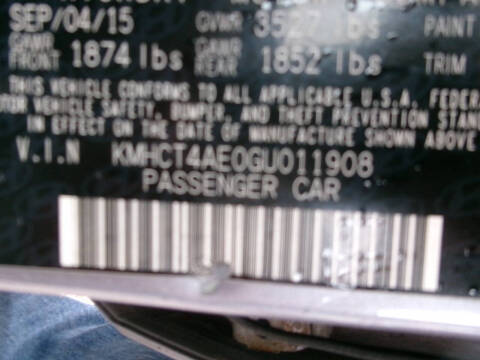 2016 Hyundai Accent SE