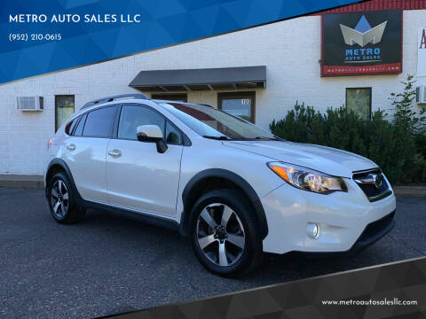 2014 Subaru XV Crosstrek for sale at METRO AUTO SALES LLC in Lino Lakes MN