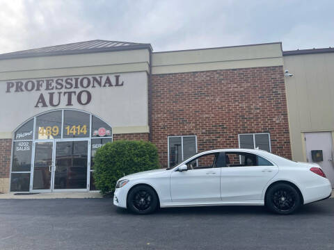 2018 Mercedes-Benz S-Class for sale at Professional Auto Sales & Service in Fort Wayne IN