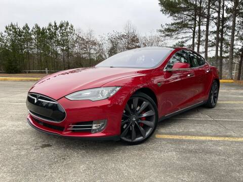2014 Tesla Model S for sale at SELECTIVE IMPORTS in Woodstock GA