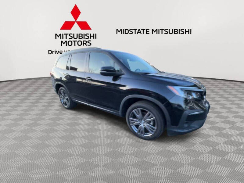 Used 2022 Honda Pilot Sport with VIN 5FNYF6H38NB039009 for sale in Auburn, MA