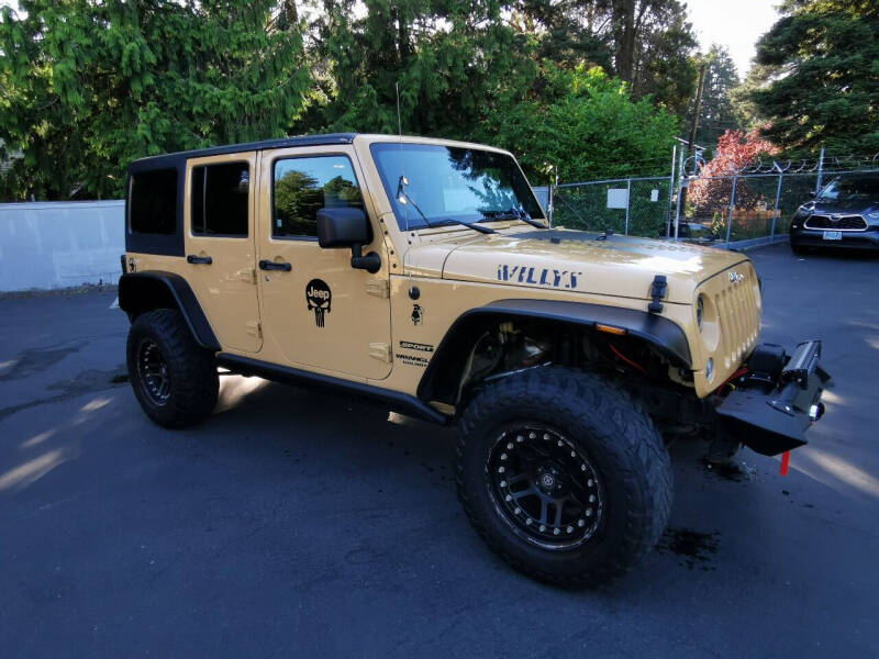2014 Jeep Wrangler Unlimited for sale at Legacy Auto Sales LLC in Seattle WA