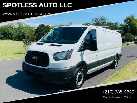 2016 Ford Transit Cargo for sale at SPOTLESS AUTO LLC in San Antonio TX