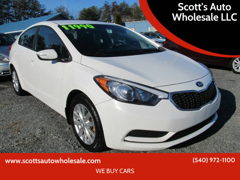 2014 Kia Forte for sale at Scott's Auto Wholesale LLC in Locust Grove VA