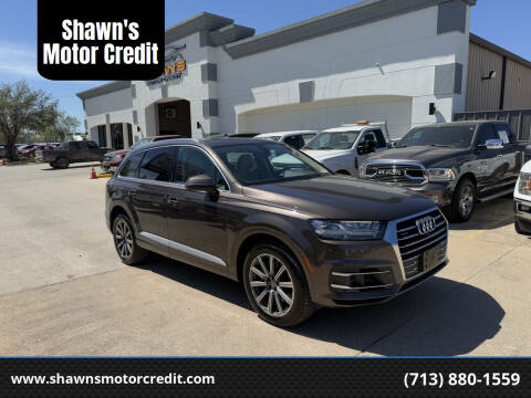 2018 Audi Q7 for sale at Shawn's Motor Credit in Houston TX
