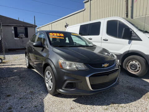 2017 Chevrolet Sonic for sale at CHEAPIE AUTO SALES INC in Metairie LA