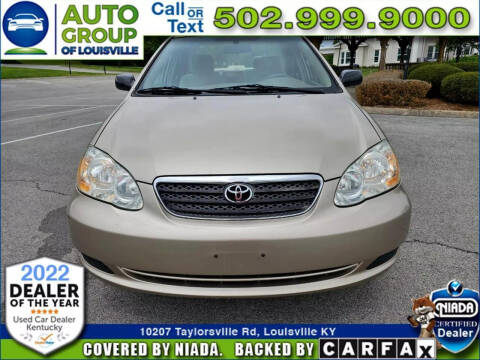 2005 Toyota Corolla for sale at Auto Group of Louisville in Louisville KY