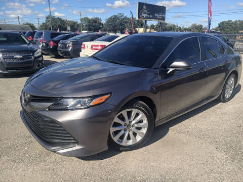 2018 Toyota Camry for sale at ROYAL AUTO MART in Tampa FL