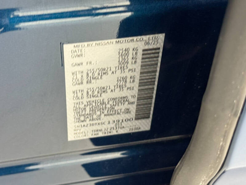 2025 Nissan Murano Platinum