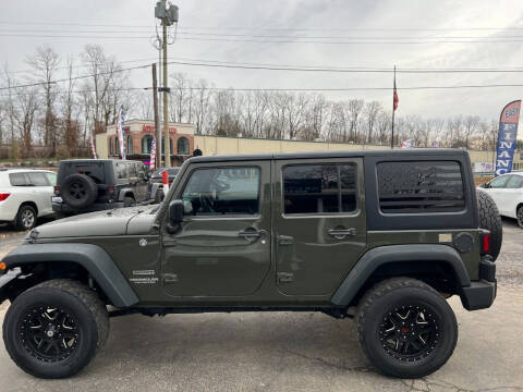 2015 Jeep Wrangler Unlimited for sale at J & B Auto Mart in Frankfort KY