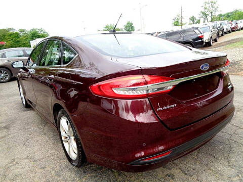 2018 Ford Fusion SE