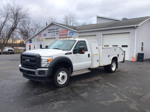 2015 Ford F-550 Super Duty for sale at AFFORDABLE AUTO SVC & SALES in Bath NY