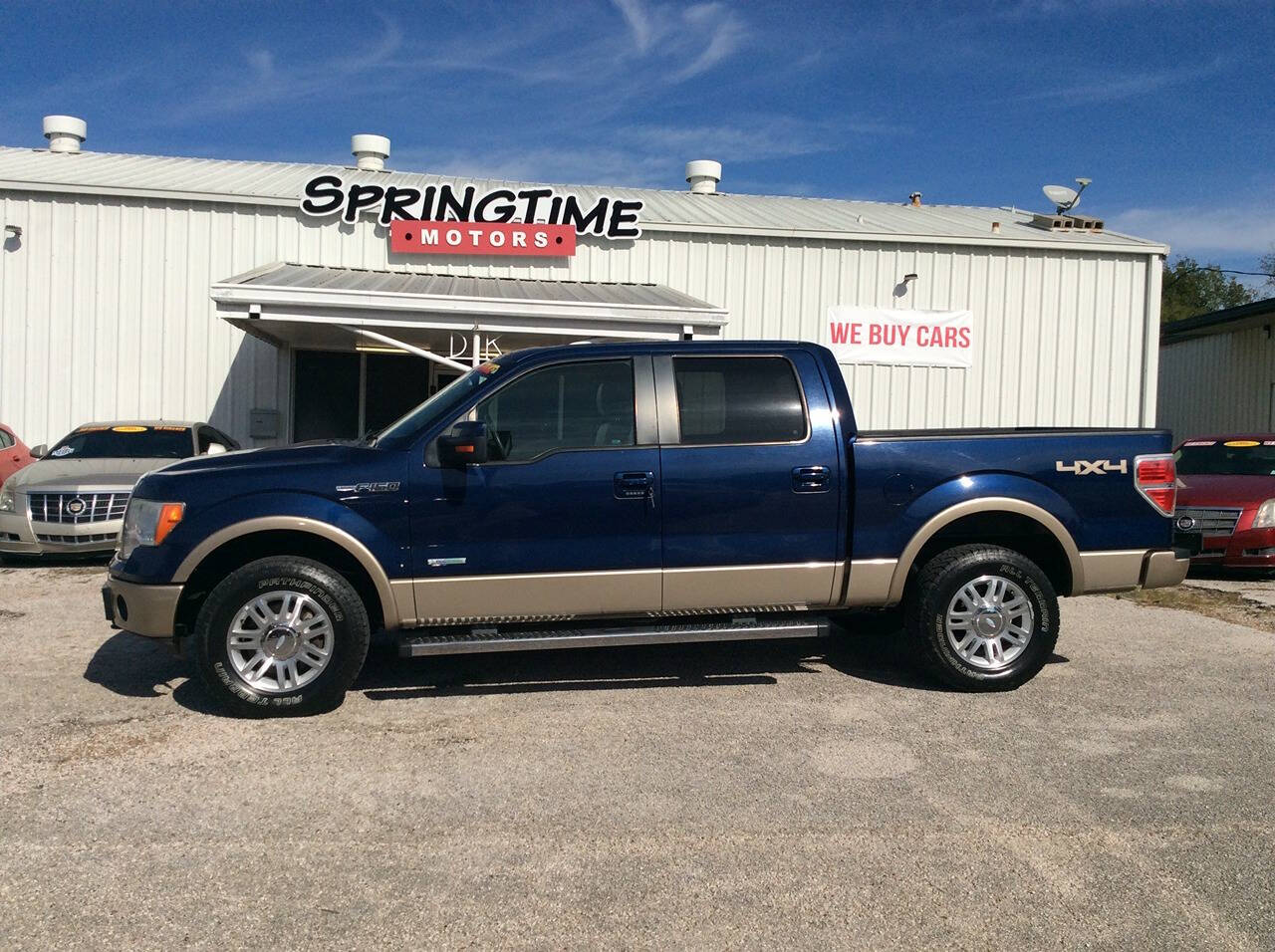 2012 Ford F-150 for sale at SPRINGTIME MOTORS in Huntsville, TX