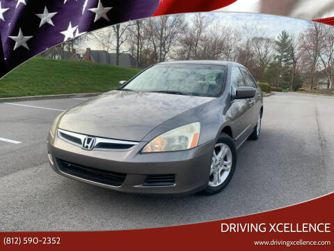 2006 Honda Accord for sale at Driving Xcellence in Jeffersonville IN