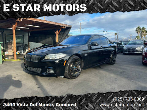 2015 BMW 5 Series for sale at E STAR MOTORS in Concord CA