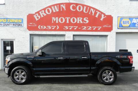 2018 Ford F-150 for sale at Brown County Motors in Russellville OH