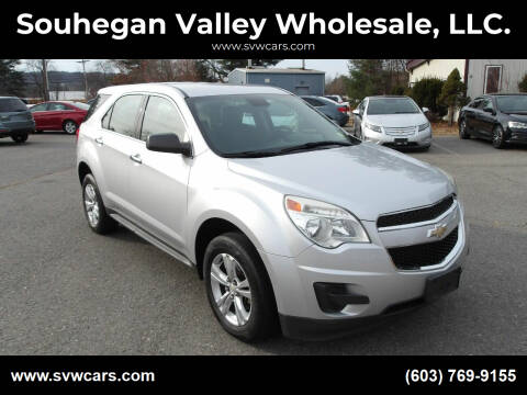 2014 Chevrolet Equinox for sale at Souhegan Valley Wholesale, LLC. in Milford NH