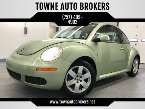 2006 Volkswagen New Beetle for sale at TOWNE AUTO BROKERS in Virginia Beach VA