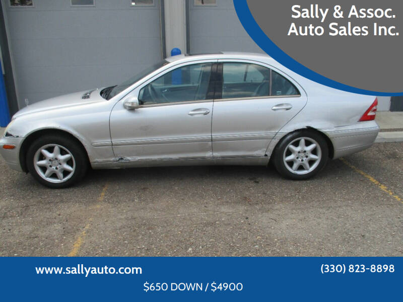 2002 Mercedes-Benz C-Class for sale at Sally & Assoc. Auto Sales Inc. in Alliance OH