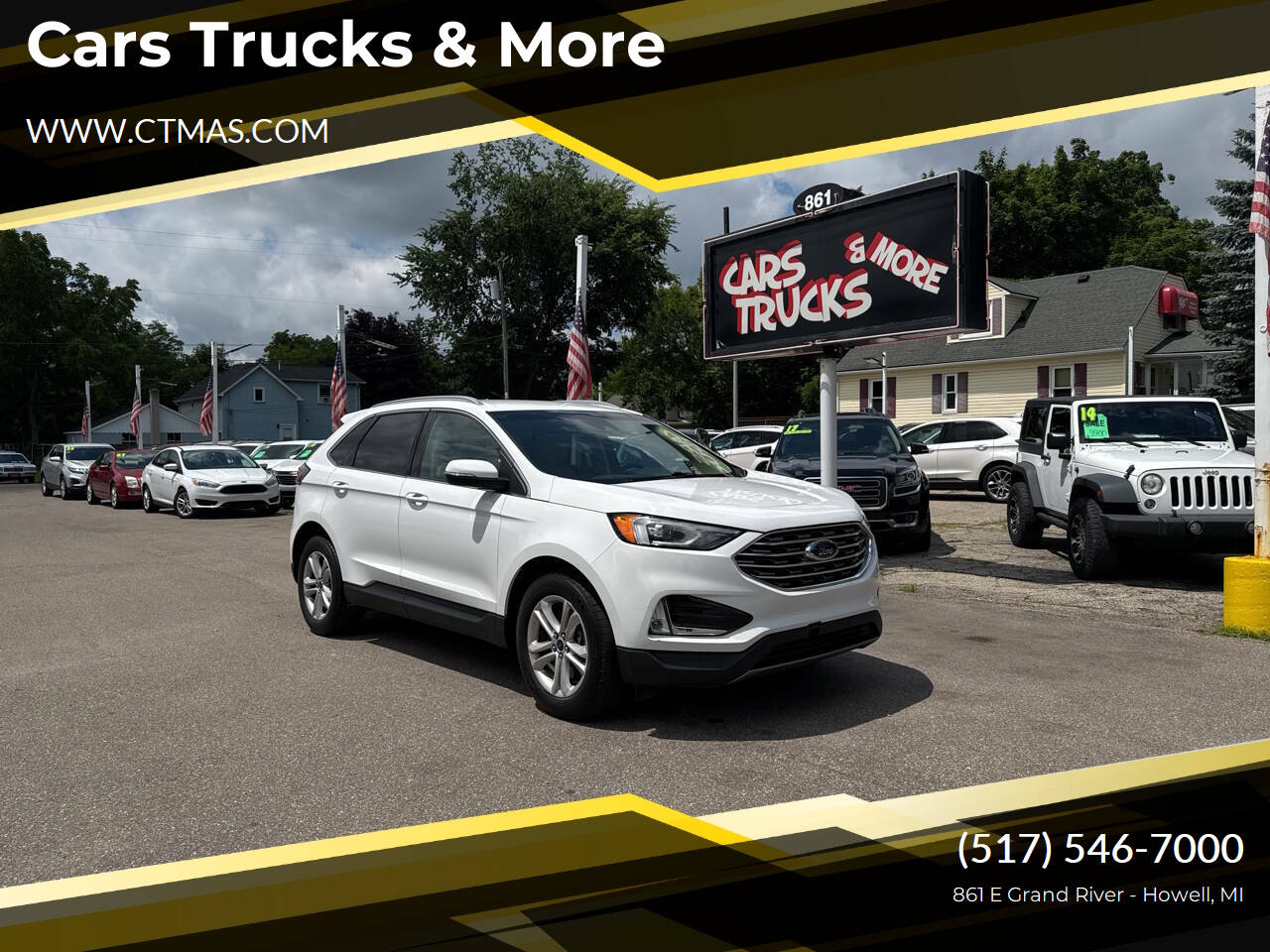  2020 Ford Edge SEL AWD   
