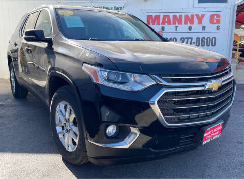 2018 Chevrolet Traverse for sale at Manny G Motors in San Antonio TX