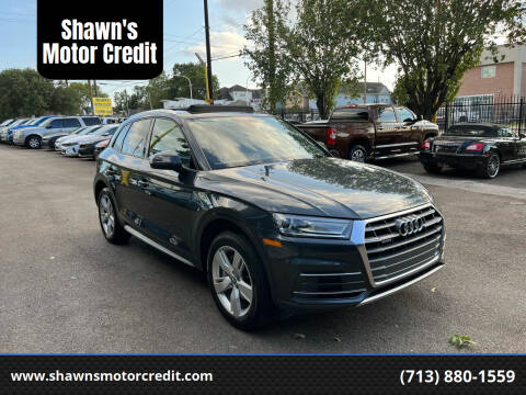 2018 Audi Q5 for sale at Shawn's Motor Credit in Houston TX