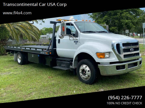 2015 Ford F-650 Super Duty for sale at Transcontinental Car USA Corp in Fort Lauderdale FL