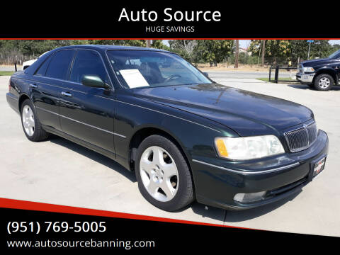 2000 Infiniti Q45 for sale at Auto Source in Banning CA