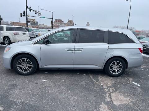 2013 Honda Odyssey for sale at RIVERSIDE AUTO SALES in Sioux City IA
