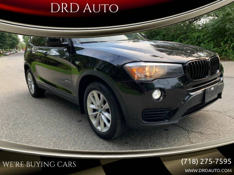 2016 BMW X3 for sale at DRD Auto in Flushing NY