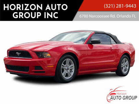 2014 Ford Mustang for sale at HORIZON AUTO GROUP INC in Orlando FL
