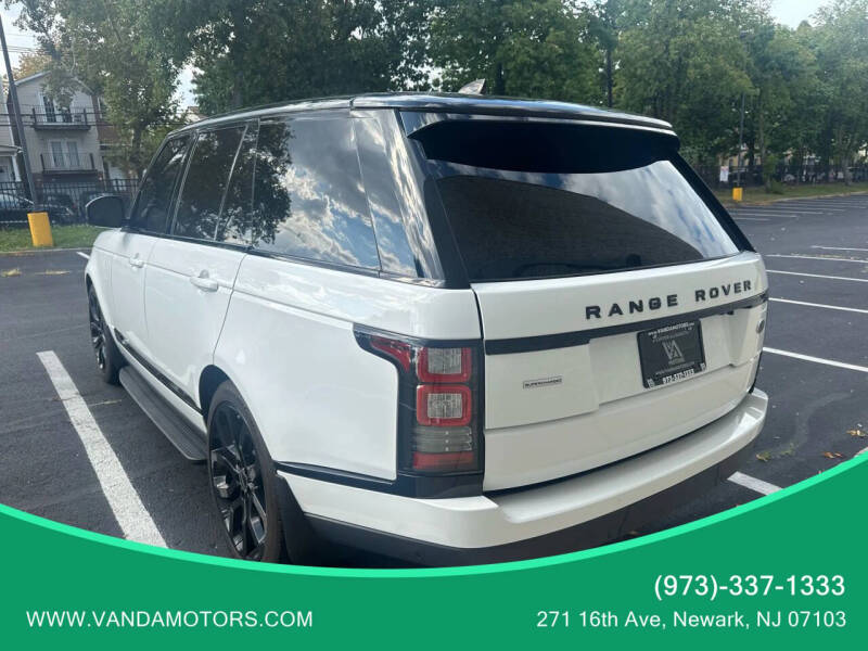 2017 Land Rover Range Rover Supercharged