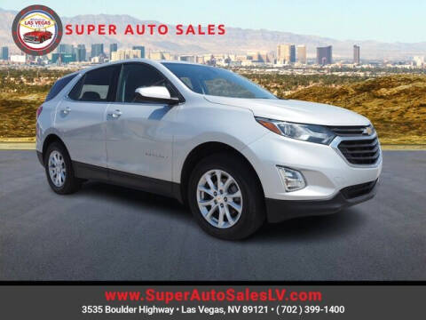 2018 Chevrolet Equinox for sale at Super Auto Sales in Las Vegas NV