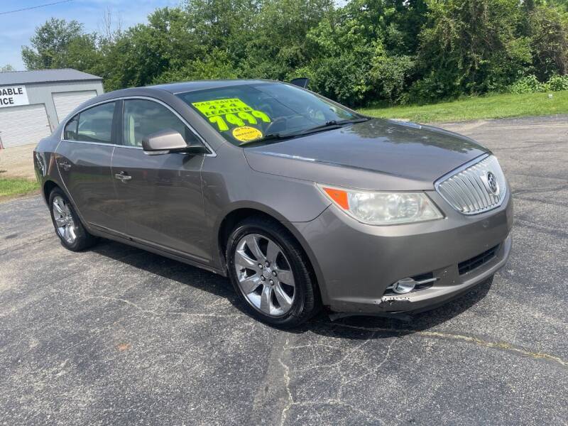 2010 Buick LaCrosse for sale at C&C Affordable Auto and Truck Sales in Tipp City OH