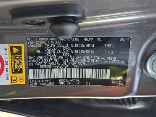 2017 Toyota Highlander LE