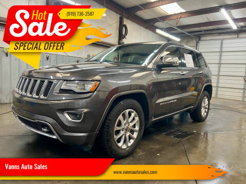 2014 Jeep Grand Cherokee for sale at Vanns Auto Sales in Goldsboro NC