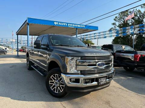 2018 Ford F-250 Super Duty for sale at Quality Investments in Tyler TX