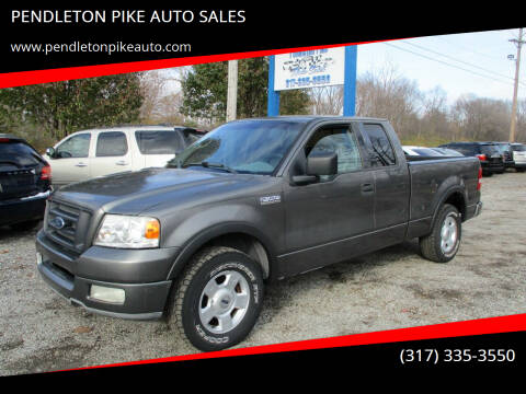 2004 Ford F-150 for sale at PENDLETON PIKE AUTO SALES in Ingalls IN