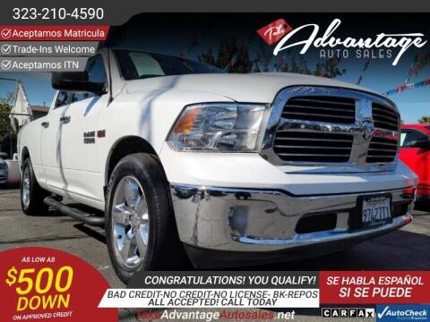 2015 RAM 1500 for sale at ADVANTAGE AUTO SALES INC in Bell CA