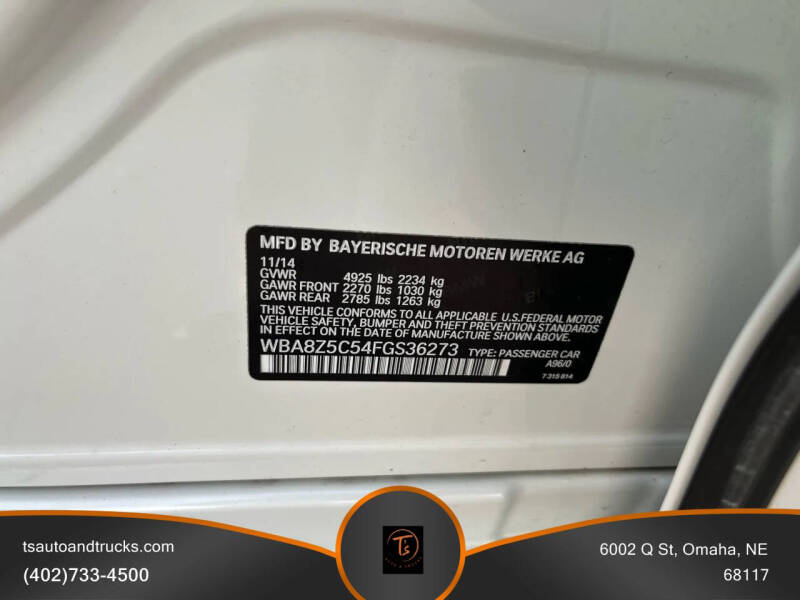 2015 BMW 3 Series 328i xDrive Gran Turismo