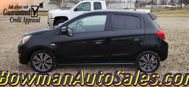2018 Mitsubishi Mirage for sale at Bowman Auto Sales in Hebron OH