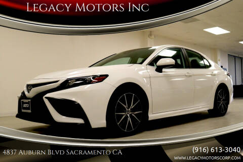 2021 Toyota Camry for sale at Legacy Motors Inc in Sacramento CA