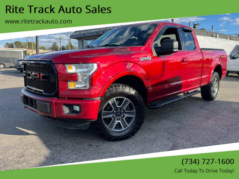 2016 Ford F-150 for sale at Rite Track Auto Sales in Wayne MI