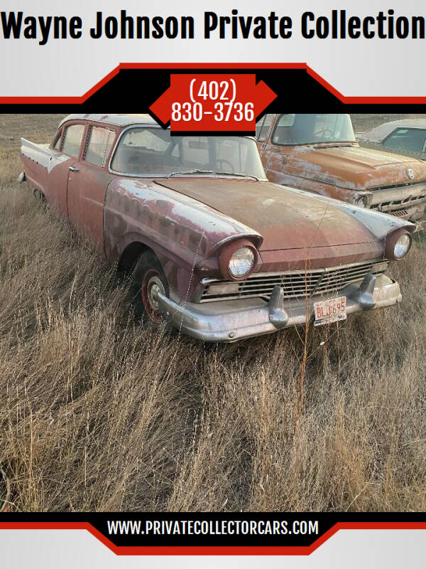 1957 Ford Custom 4 Door for sale at Wayne Johnson Private Collection in Shenandoah IA