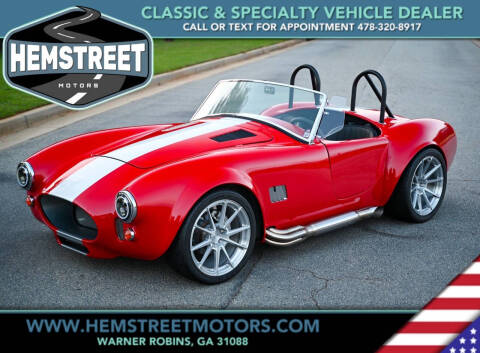 1965 Shelby Cobra for sale at Hemstreet Motors in Warner Robins GA