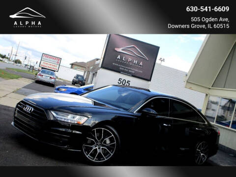 2019 Audi A8 L for sale at Alpha Luxury Motors in Downers Grove IL