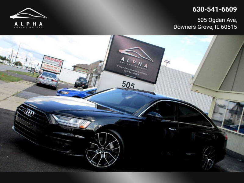 2019 Audi A8 L for sale at Alpha Luxury Motors in Downers Grove IL